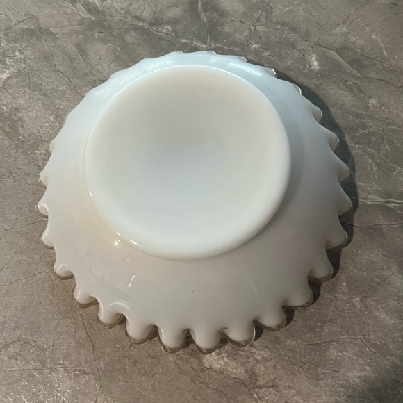 Fenton Silver Crest Ruffled Bowl - Picture 3 of 7